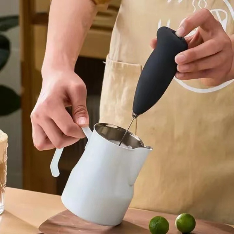 Electric Milk Frother Handheld - Мини-вспениватель молока с USB-зарядкой, 3 скорости,