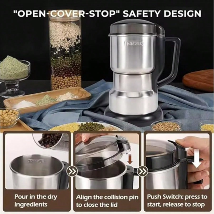 Кофемолка, мощный двигатель 30 – обзор и цена Coffee Bean Grinder Electric