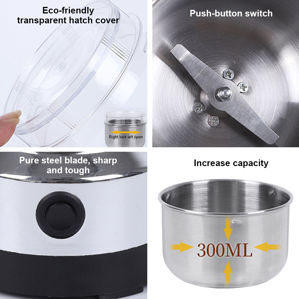 Электрическая кофемолка из нер – обзор и цена Coffee Bean Grinder Electric