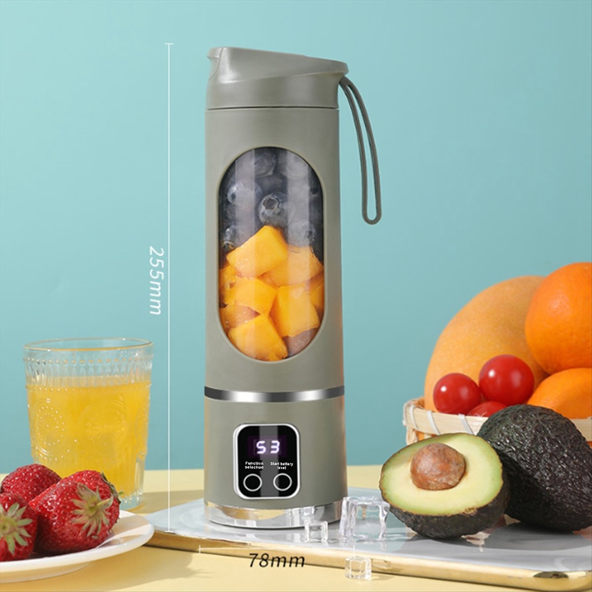 A20M USB перезаряжаемый портат – обзор и цена Portable Blender Usb Rechargeable